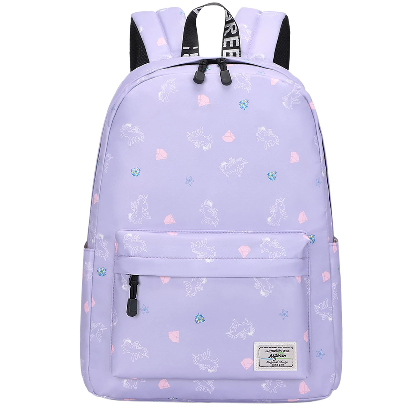 mygreen Kids Backpack, Kawaii Girls Backpack for School